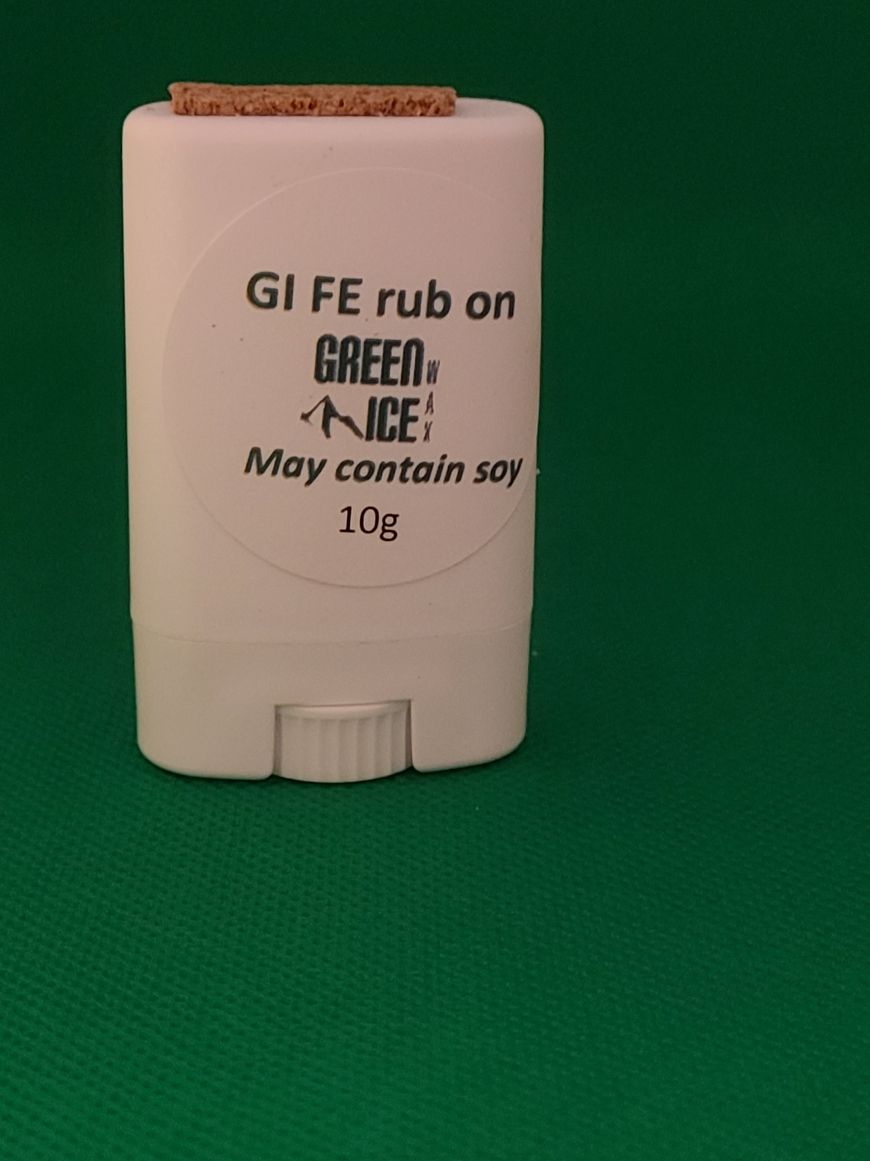 Green Ice FE-- rub on wax